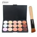 15 Color Concealer Palette Camouflage Cream Contour Pro Makeup Set For All Skin Tones
