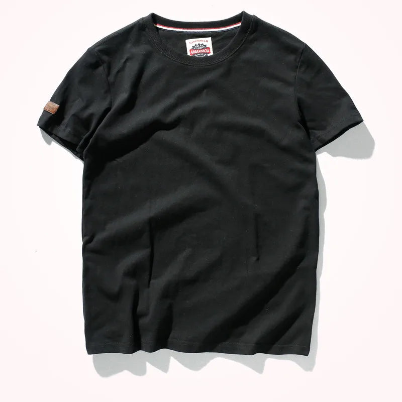 2025 New Arrival Short Sleeve European and American Men's T-shirt Plus Size High Quality Tops Tee for Promotion Wholesale T Sale