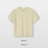 BANMI Women's Slim Fit U Neck Short Sleeve Knit T-Shirt