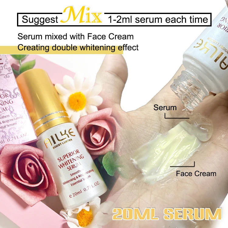 AILKE Collagen Whitening Cream for Dark Spots and Wrinkles