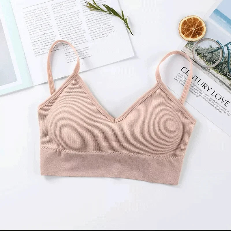 Women's Tube Tops Brassiere Women's Sports Bra Push Up Underwear Tops Seamless Sports Top Sexy Lingerie Female Tops Girl Bra