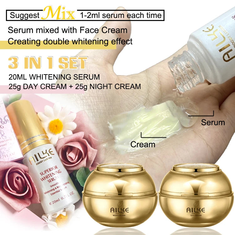 AILKE Collagen Whitening Cream for Dark Spots and Wrinkles