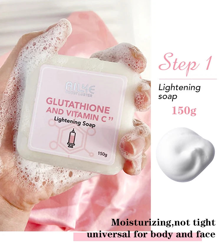 AILKE Whitening Skin Care Set - Glutathione and Vitamin C