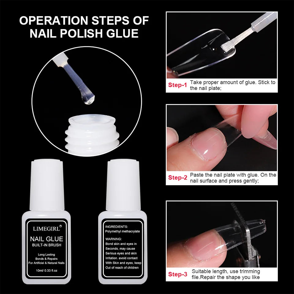 Professional Nail Gel Kit Factory Wholesale UV Light Varnish Soak Gel Girls' Private Label Acrylic Nail Powder Set