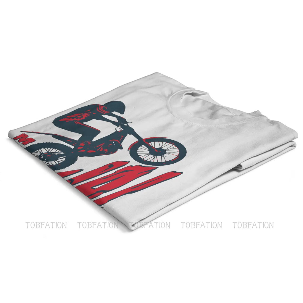 Motorcycle Race Series Other Crewneck Tshirts Moto Trial Distinctive Homme T Shirt Hipster Clothing 6Xl