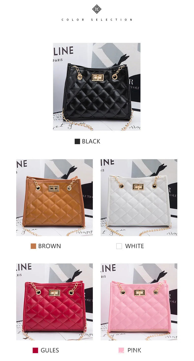 MINI Women's Handbags New 2021 Girl's Cross Body Shoulder Bags Small Purses and Handbags Crossbody Bags Chain Gift