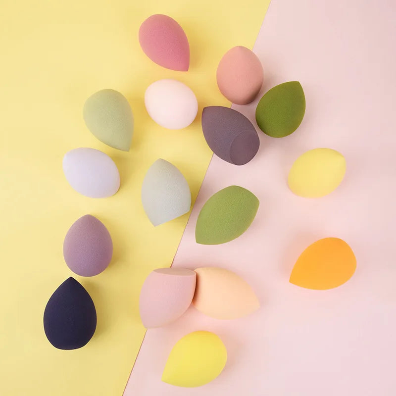 4Pcs/Bag Fashion Make Up Blender Cosmetic Puff Makeup Sponge Foundation Powder Sponge Beauty Tool Makeup Tool Accessories