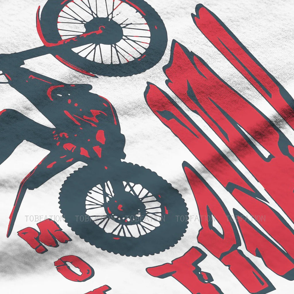 Motorcycle Race Series Other Crewneck Tshirts Moto Trial Distinctive Homme T Shirt Hipster Clothing 6Xl