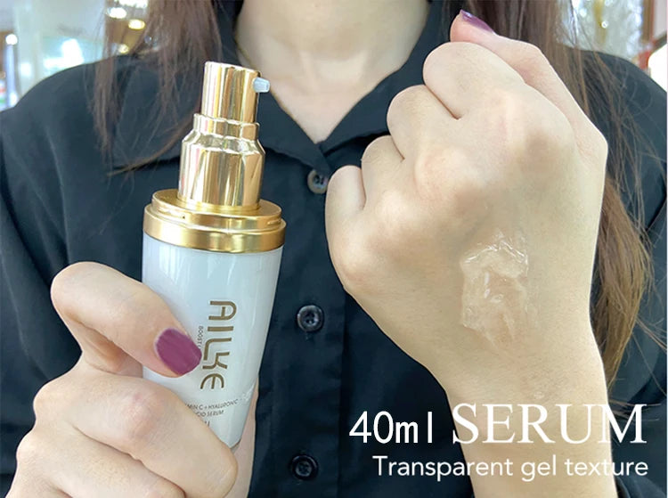 AILKE Anti-Wrinkles Whitening Skin Care Face Cream, With Collagen, Rose, Moisturizing, Brightening, Women Facial Korean Cosmetic