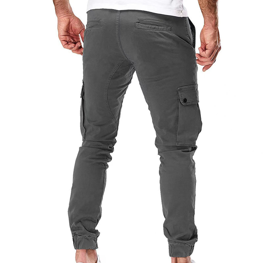 Autumn new men's pants ebay men's overalls Amazon wish AliExpress new overalls men's manufacturers straight