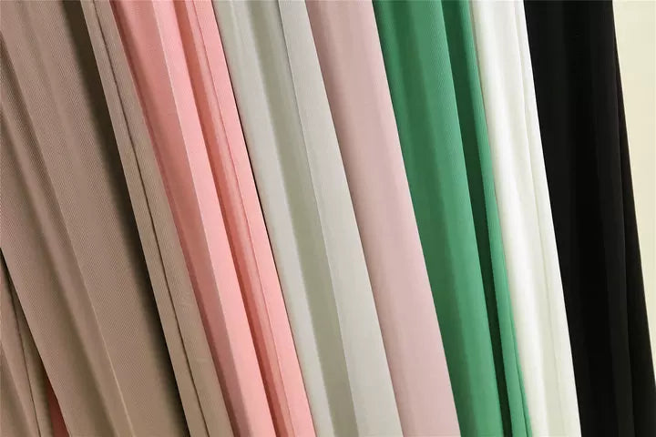 Korean style high waist drawstring lace-up ice silk seamless straight slimming wide-leg pants summer thin draping casual trousers