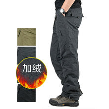 Summer Cargo Pants, Thin, Loose, Plus-Size Men's Shorts, Multi-Pocket Mid-Length Pants, Outdoor Casual Seven-Point Pants, High-Waisted for Men
