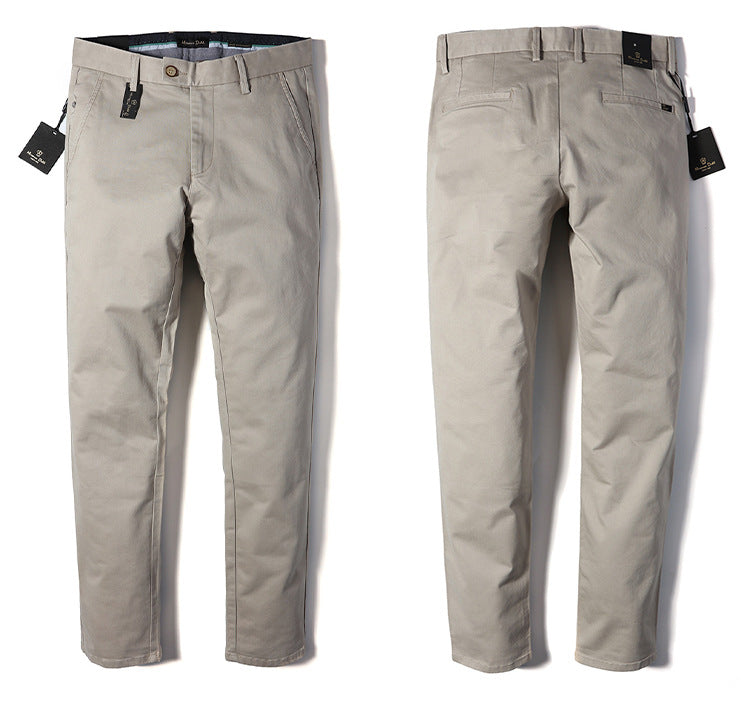Discount Upgrade Md Men's Clothing Spring & Fall Modal Straight Pants Slim Trousers Men's Business Men's Casual Pants