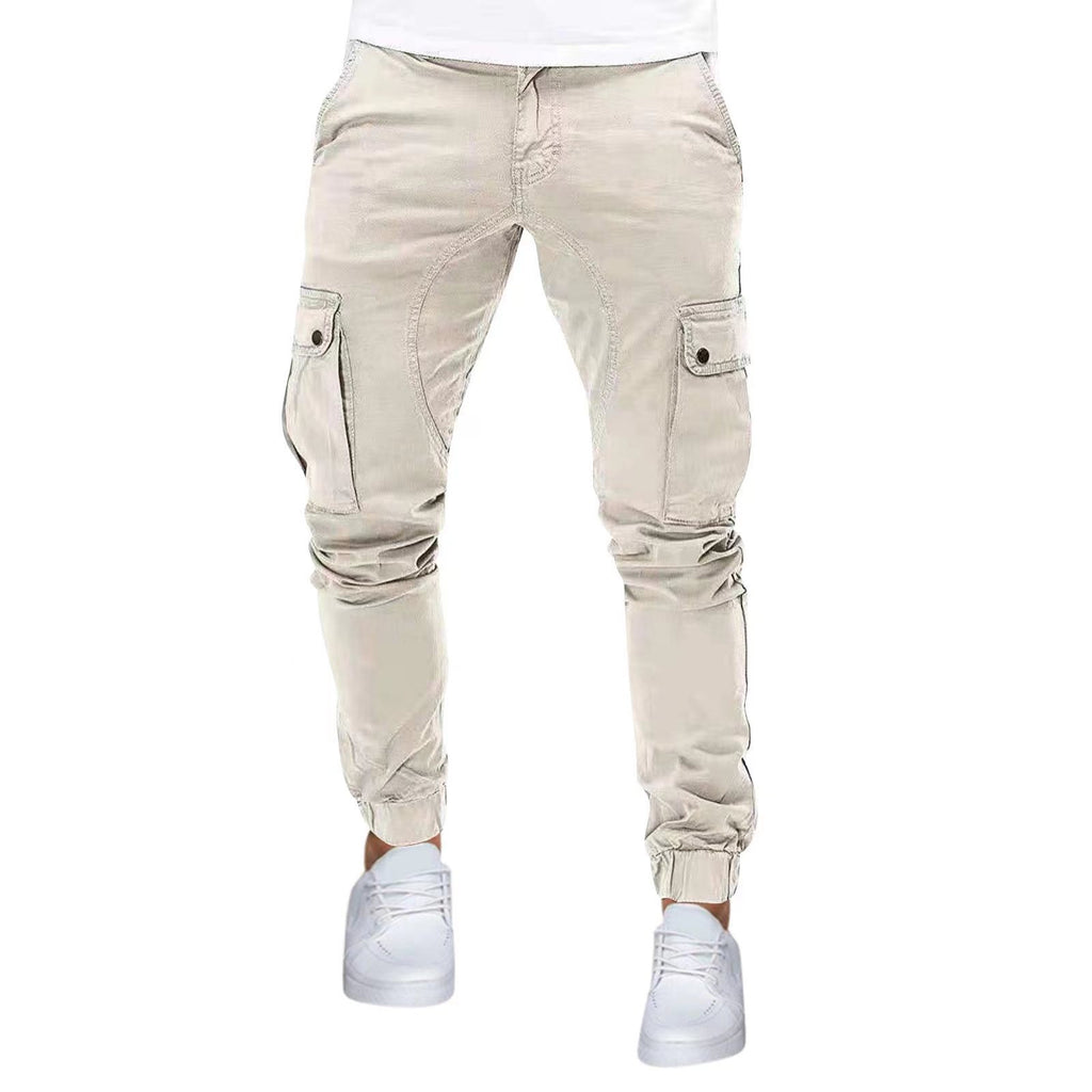 Autumn new men's pants ebay men's overalls Amazon wish AliExpress new overalls men's manufacturers straight