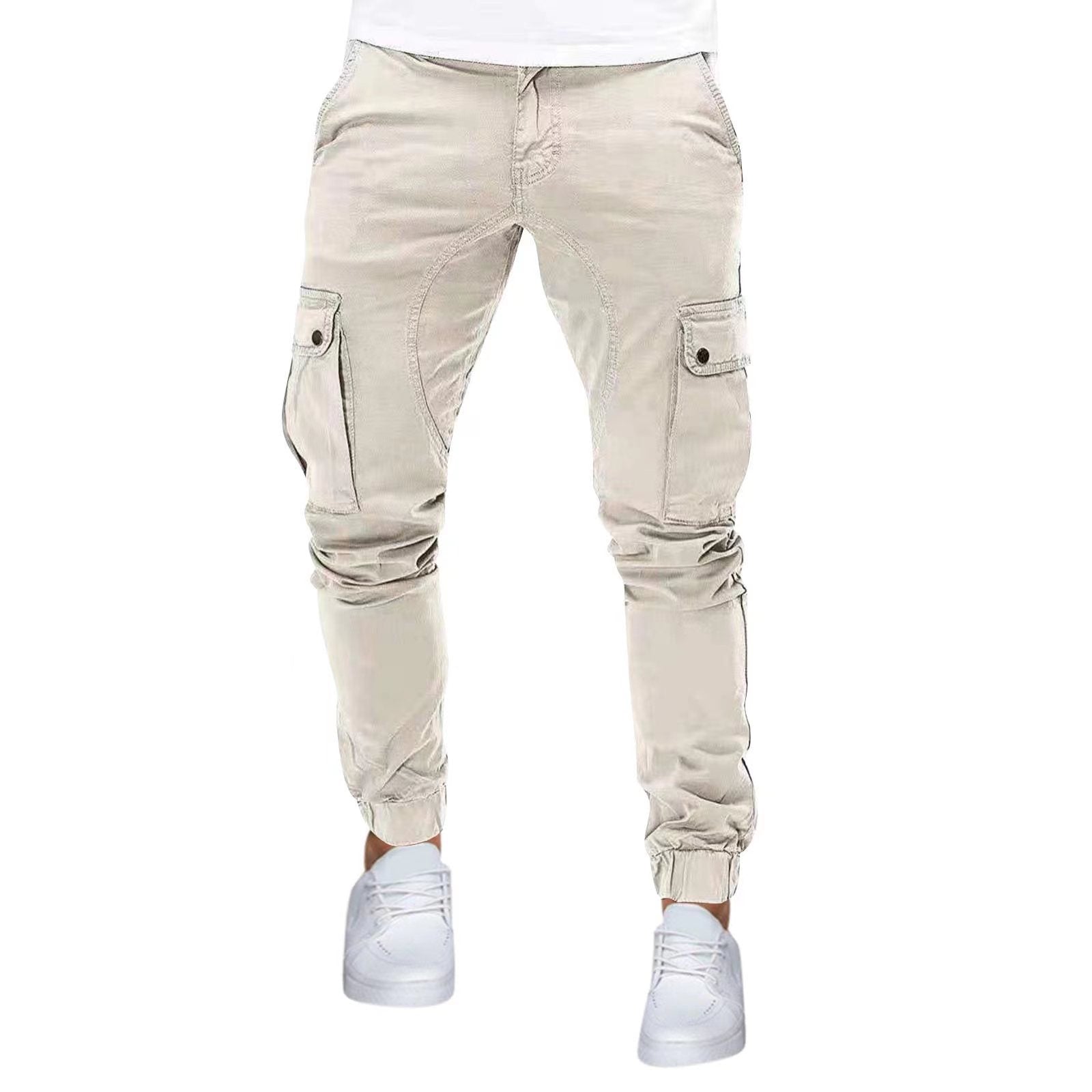 Autumn new men's pants ebay men's overalls Amazon wish AliExpress new overalls men's manufacturers straight