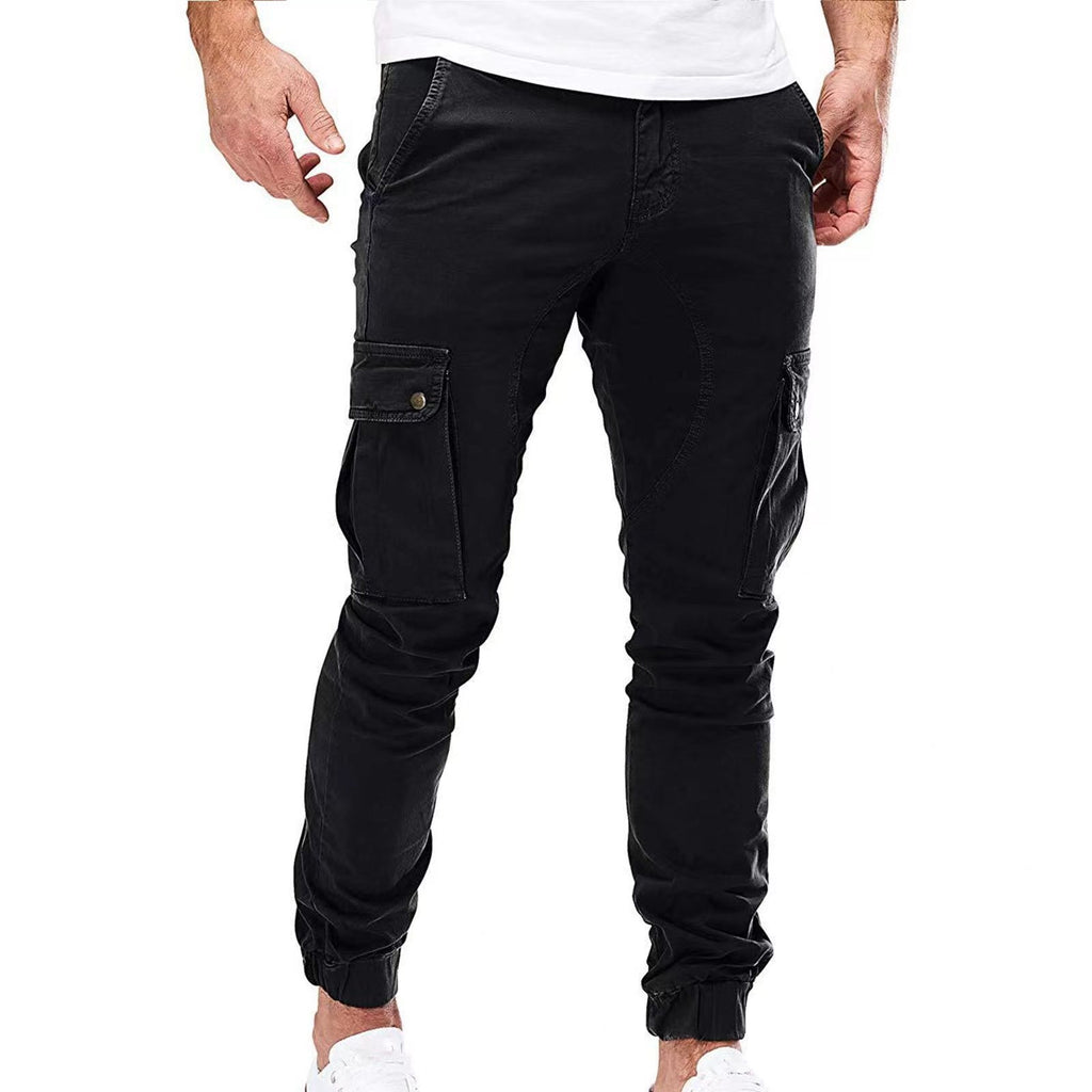 Autumn new men's pants ebay men's overalls Amazon wish AliExpress new overalls men's manufacturers straight