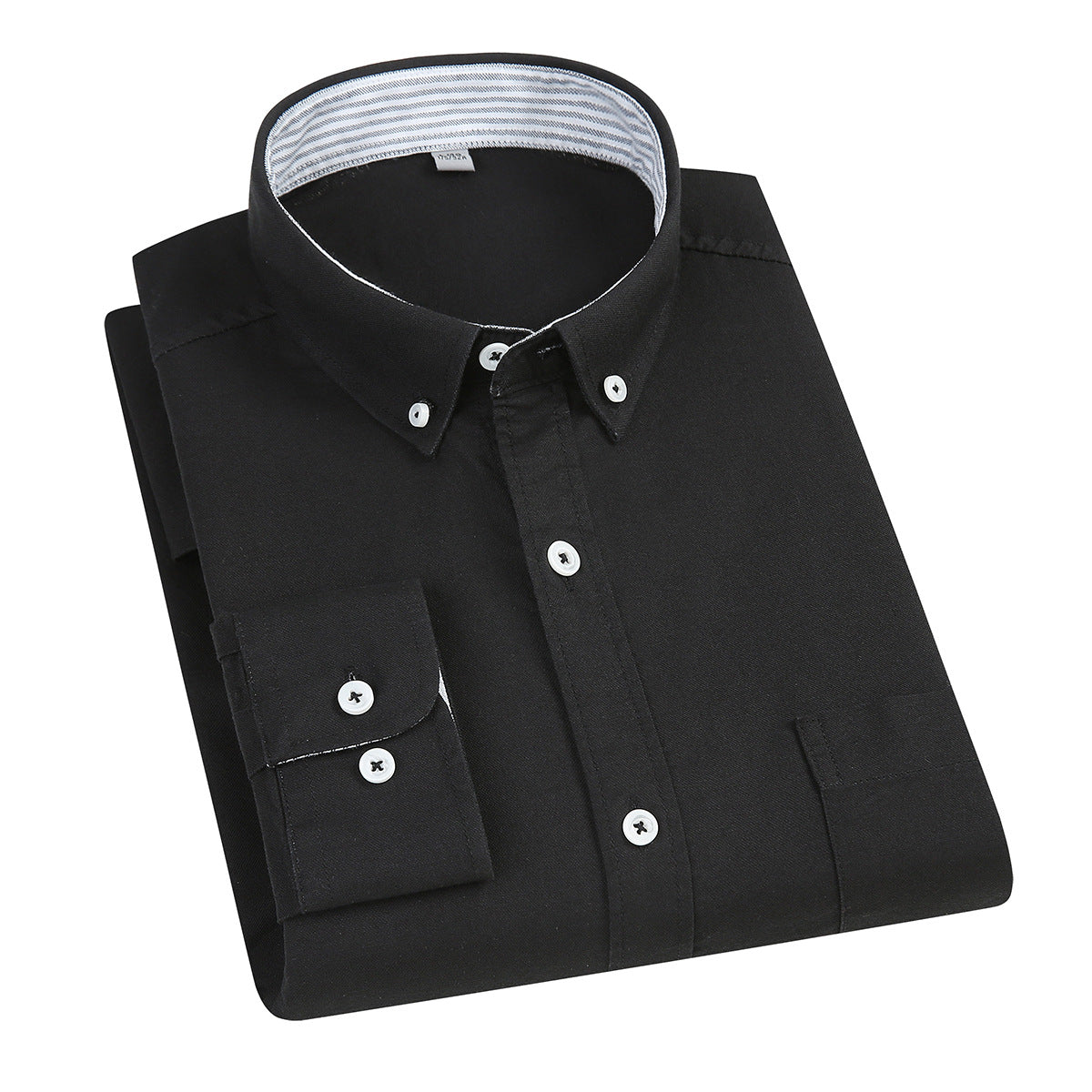 East Rain Men's Long Sleeve Cotton Shirt - Casual Slim Fit