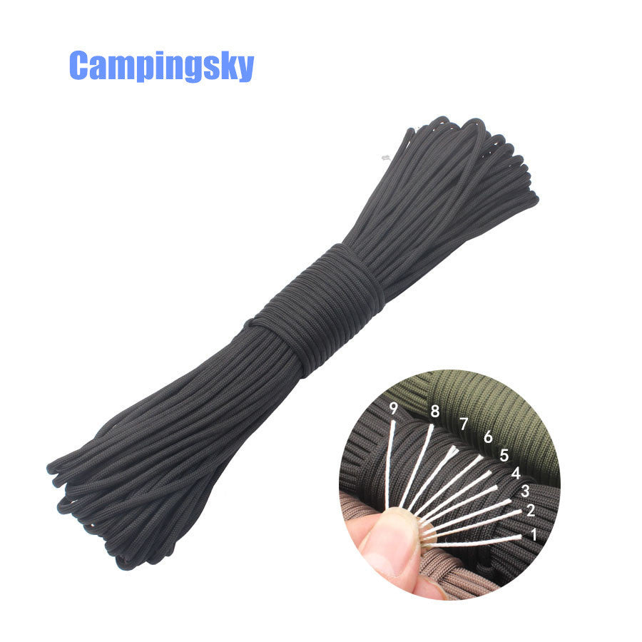 7-Core 4mm Paracord Survival Rope - Multifunctional Outdoor Utility