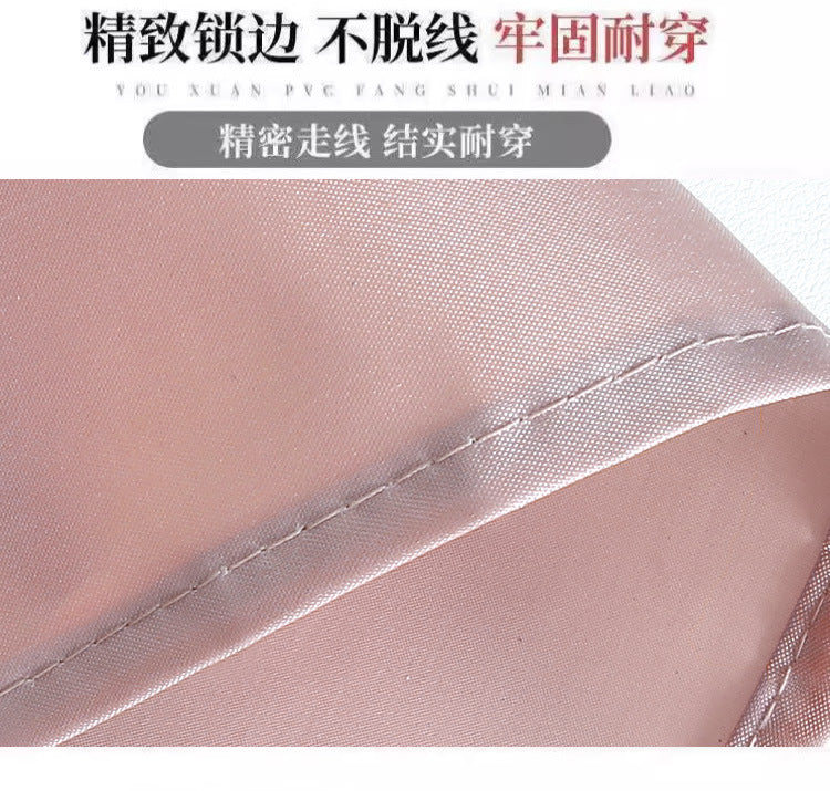 Logo advertising custom apron waterproof and oil-proof pvc kitchen cooking custom waist household a wholesale