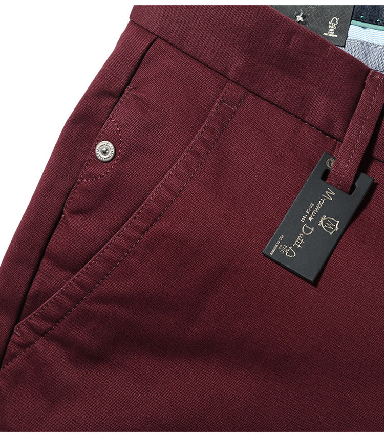 Discount Upgrade Md Men's Clothing Spring & Fall Modal Straight Pants Slim Trousers Men's Business Men's Casual Pants