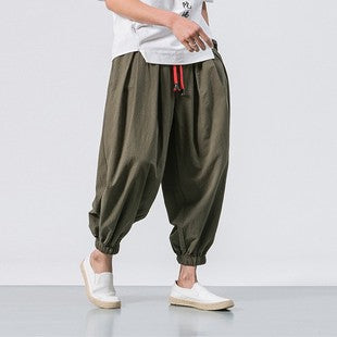 Spring and summer leggings suit pants British trousers men's business casual pants Korean slim straight black thin