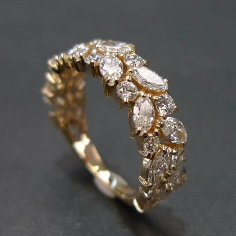 European and American New Hot Selling Ring Women's Ring Retro Exaggerated Simple Personality Women's Ring
