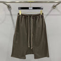 SUBHUMAN men's chic dark five-point harem hanging baggy pants shorts casual middle pants