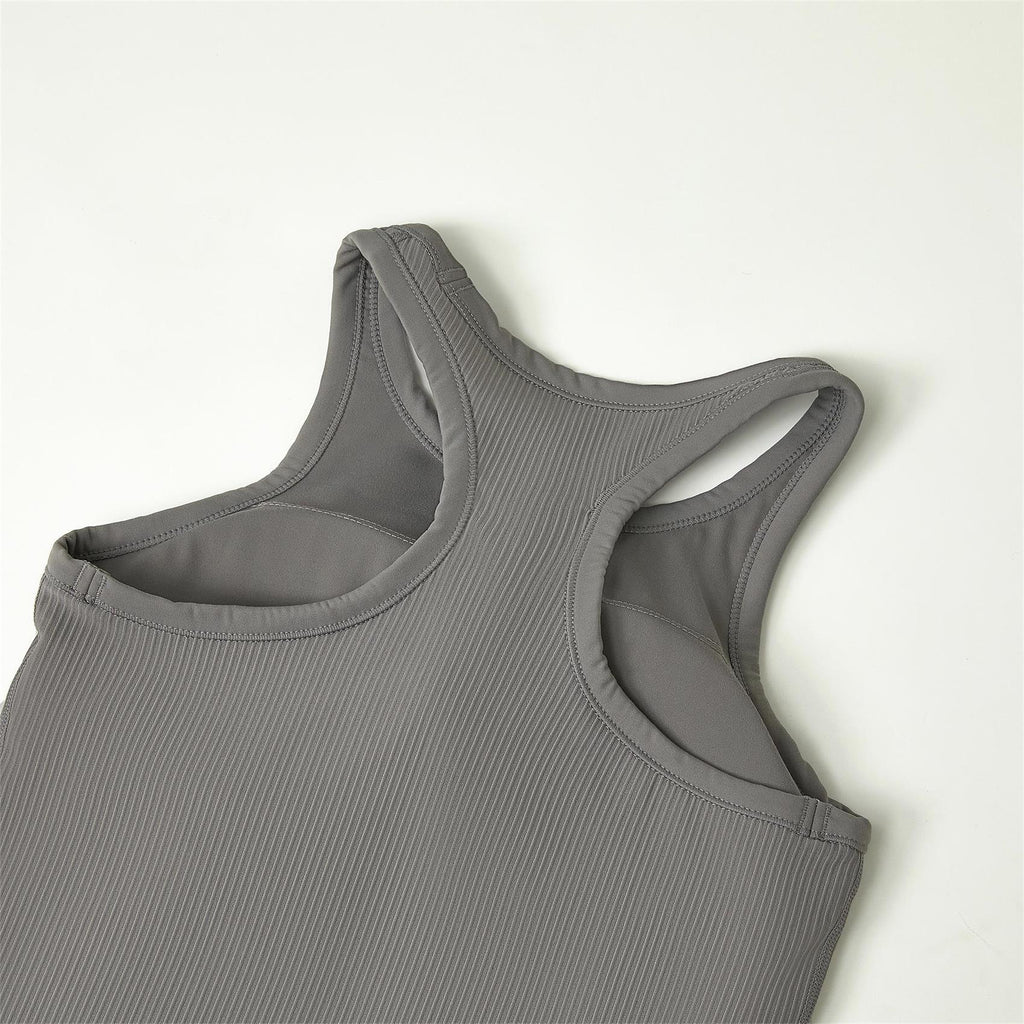 Original ebb yoga vest women's I-character sports outer wear tight quick-drying with chest pad running bra fitness upper