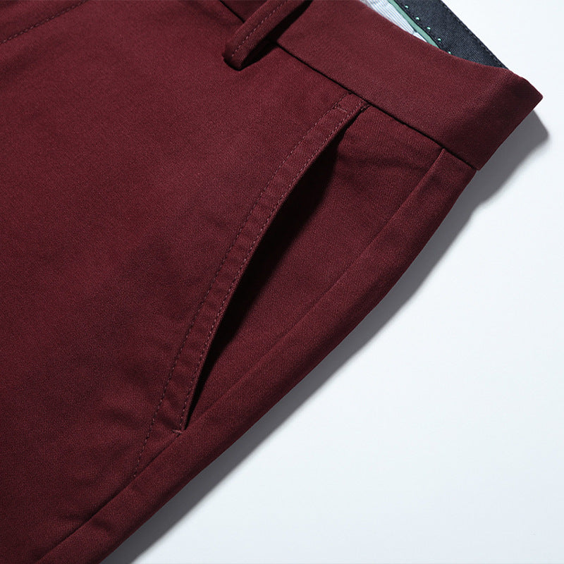Discount Upgrade Md Men's Clothing Spring & Fall Modal Straight Pants Slim Trousers Men's Business Men's Casual Pants