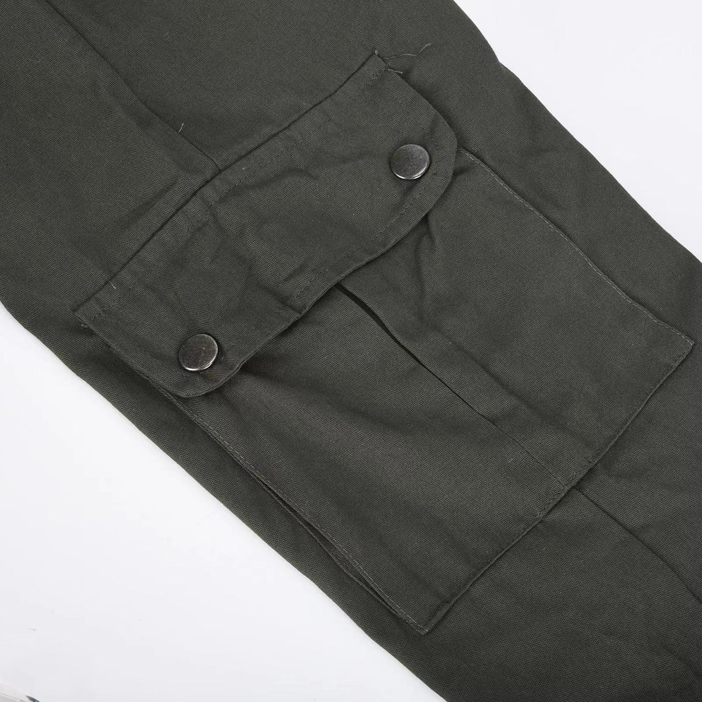 Autumn new men's pants ebay men's overalls Amazon wish AliExpress new overalls men's manufacturers straight