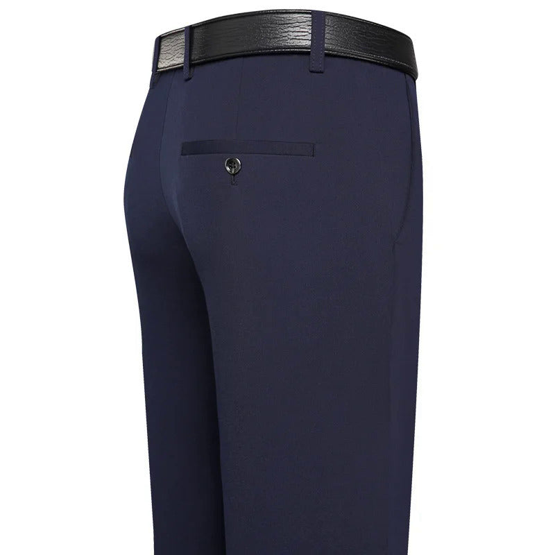 Summer Thin Casual Trousers, Business Men's Trousers, Middle-Aged Dad Casual Trousers