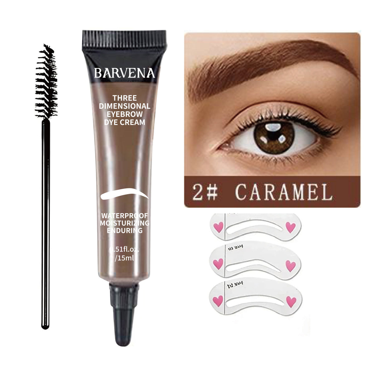 Barubt Eyebrow Tinting Gel - Waterproof Long-Lasting Eyebrow Tint