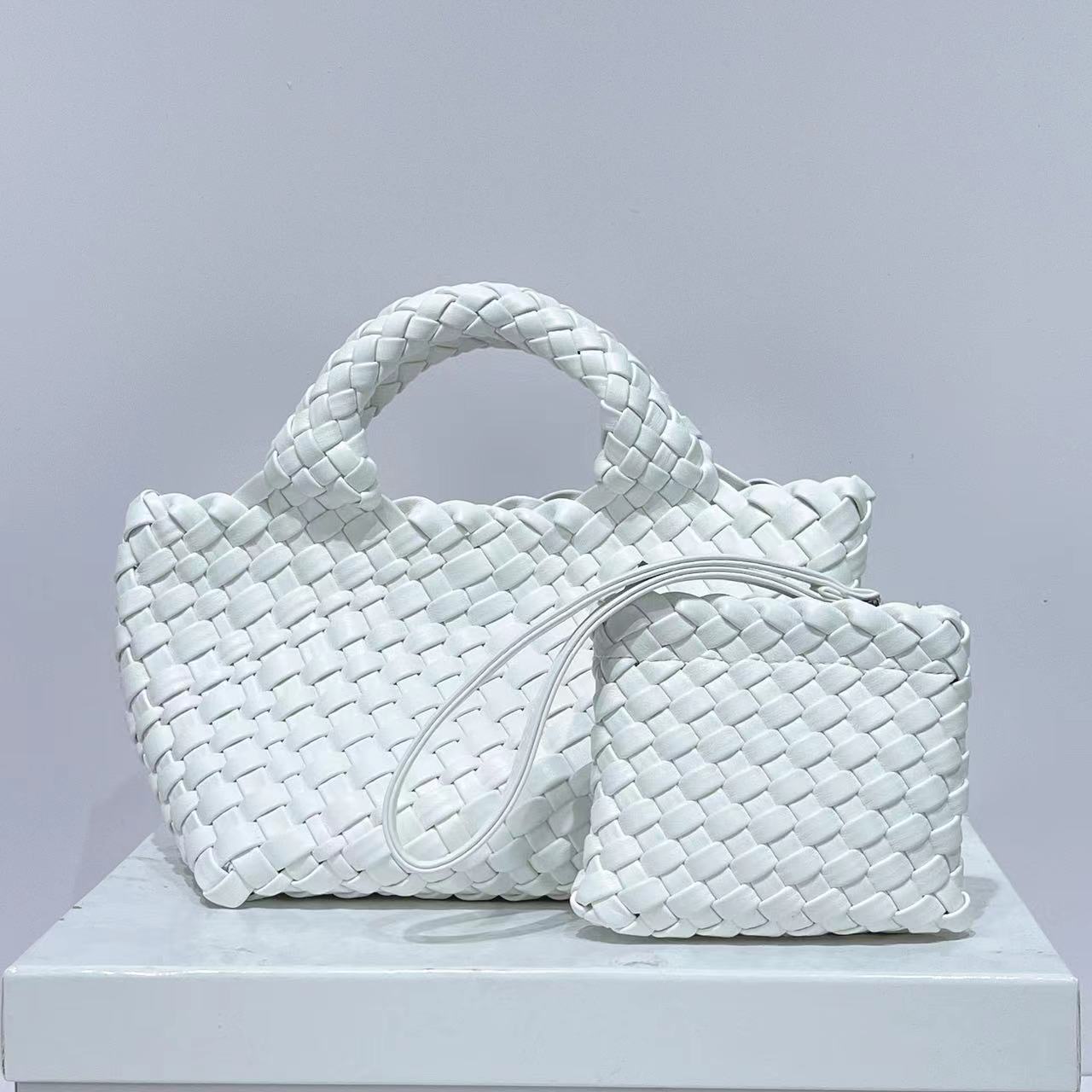 Cross-border Fashion Chain Bag Hand-woven Bag Women's Vegetable Basket Small Bag Han Feng Shoulder Bag Crossbody Bag