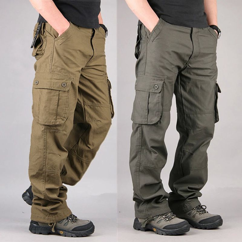 Foreign Trade Wholesale Overseas Workwear Pants Men's Multi-pocket Pants New Men's Casual Loose Men's Pants Labor Protection Pants