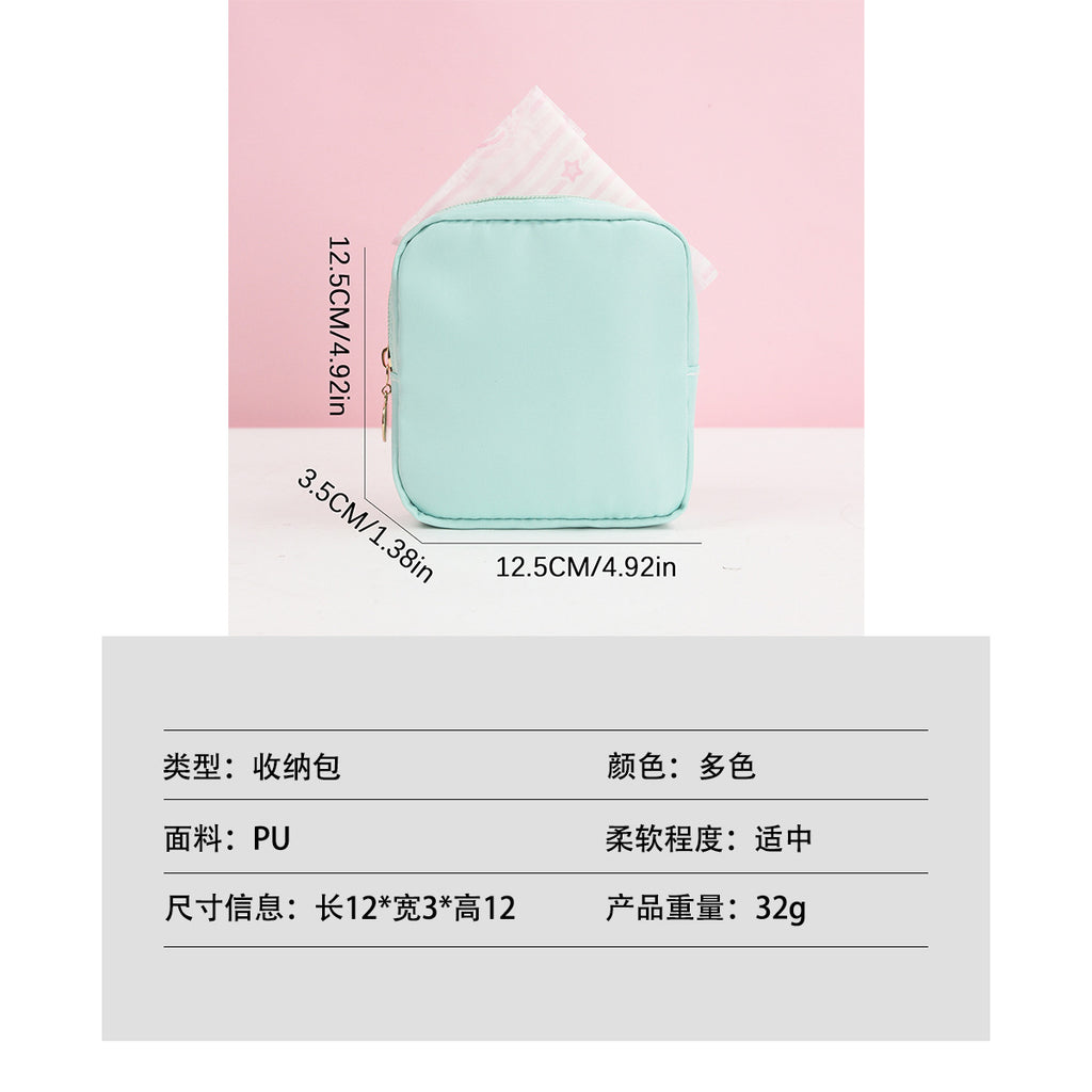 Cross-border Sanitary Napkin Storage Bag Auntie Napkin Carry-on Storage Bag Large Capacity Sanitary Napkin Monthly Small Bag Auntie Napkin Bag