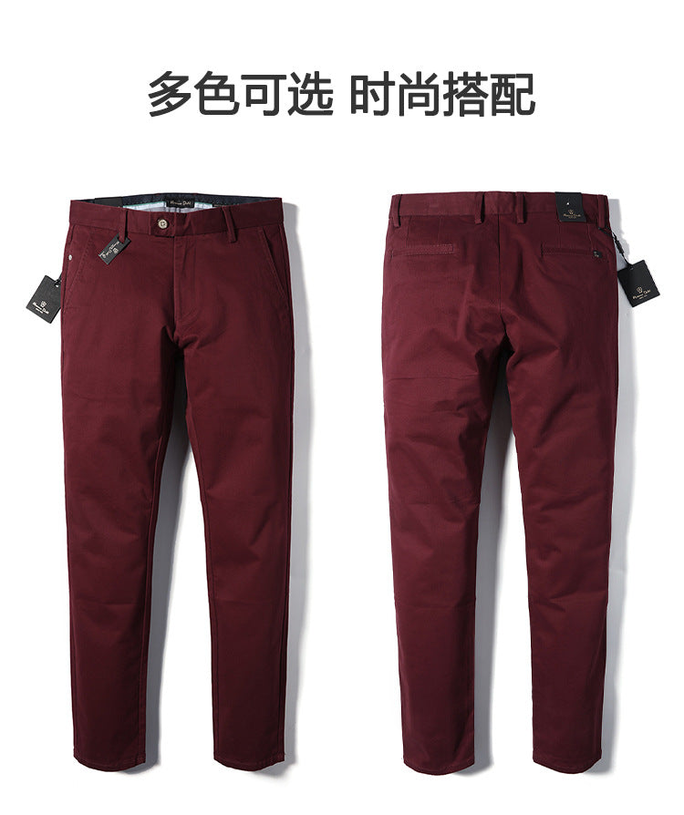 Discount Upgrade Md Men's Clothing Spring & Fall Modal Straight Pants Slim Trousers Men's Business Men's Casual Pants