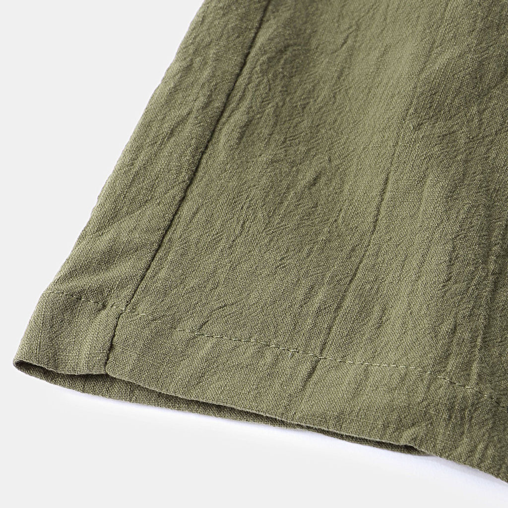 Spring and Summer Men's Casual Pants Men's Cotton and Linen Beach Pants Korean Solid Color Linen Men's Pants Slim-fit Trendy Men's Shorts Five Points