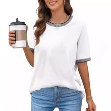 Cross-Border Export Amazon Temu2024 Spring and Summer European and American Style Pure Color Casual Wide-Leg Drawstring Elastic Waist Sweatpants