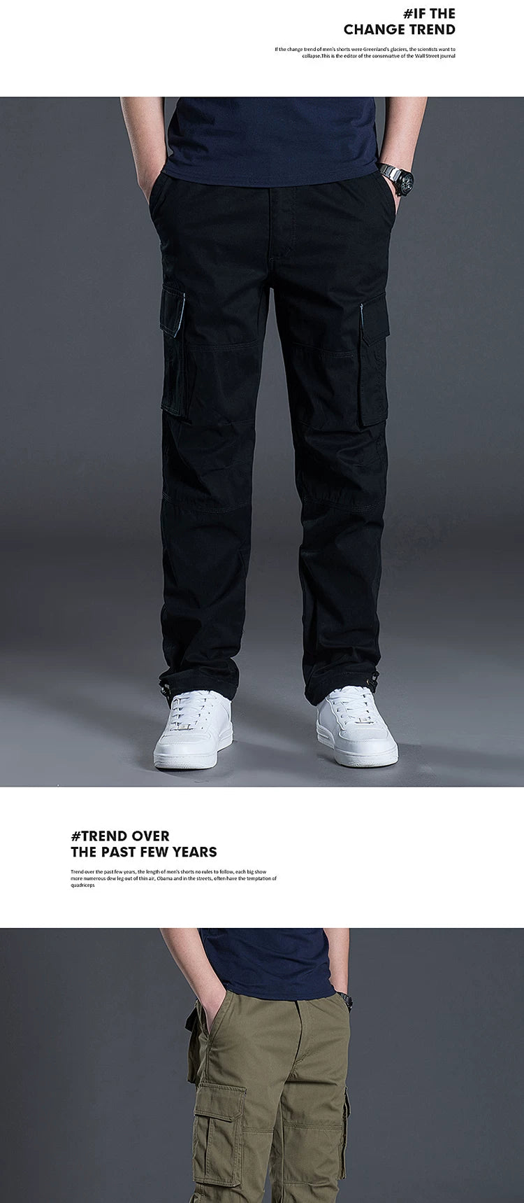 Wholesale overseas overalls men's pants casual overalls labor protection wear-resistant straight loose spring and autumn casual pants multi-pocket