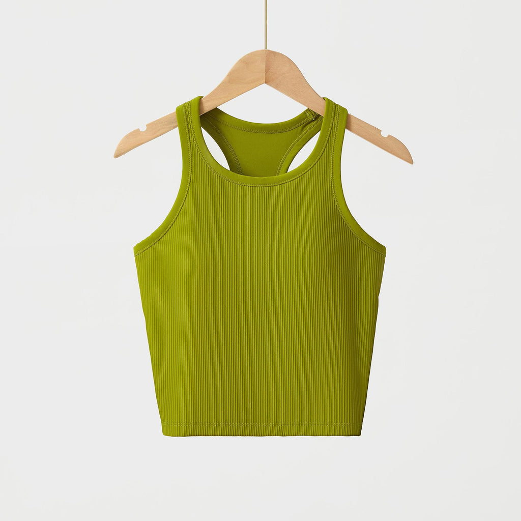 Original ebb yoga vest women's I-character sports outer wear tight quick-drying with chest pad running bra fitness upper