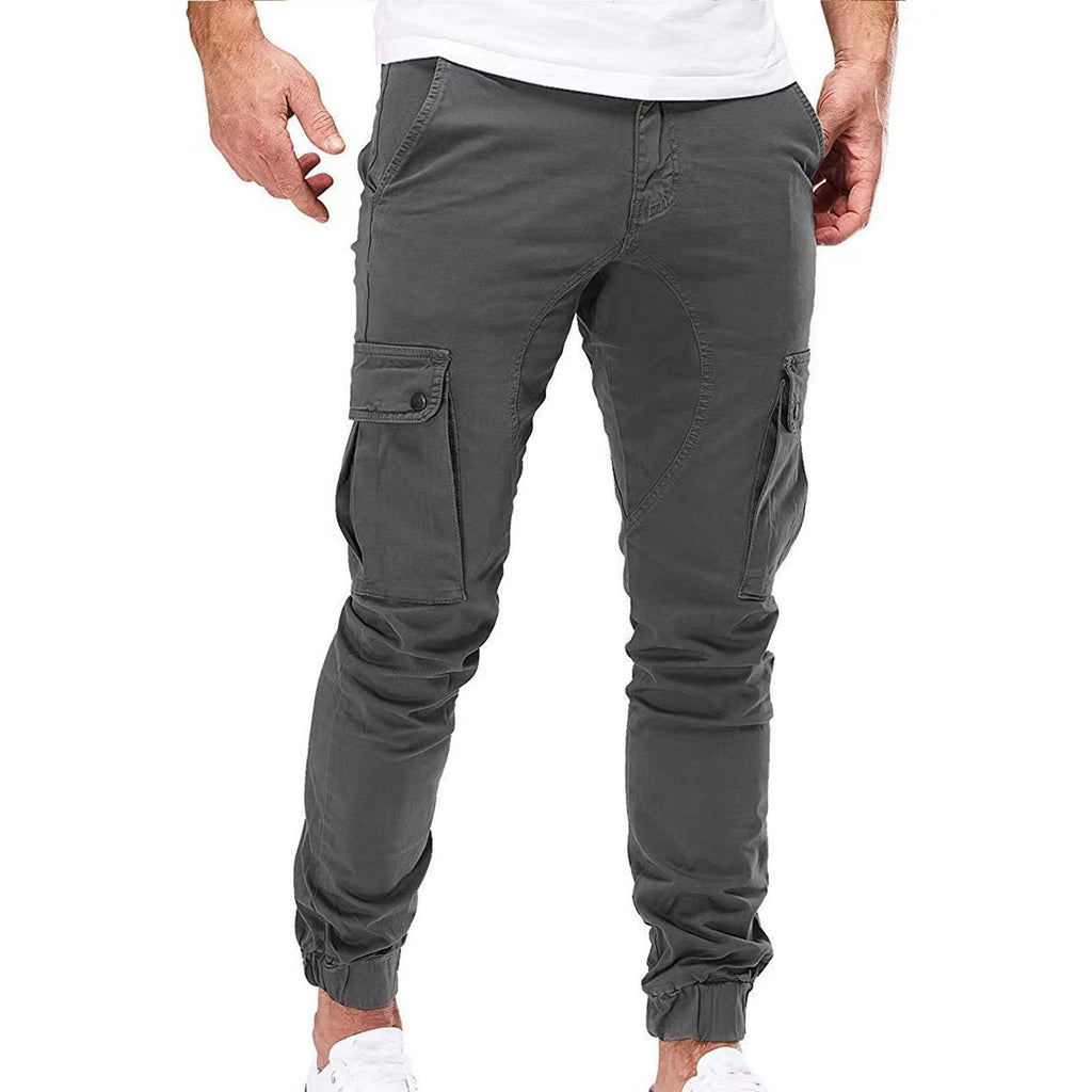Autumn new men's pants ebay men's overalls Amazon wish AliExpress new overalls men's manufacturers straight