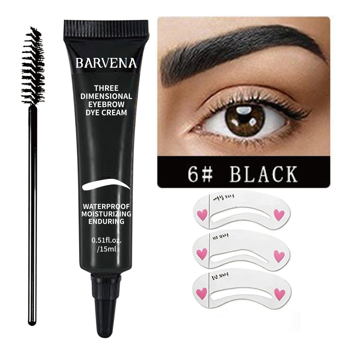 Barubt Eyebrow Tinting Gel - Waterproof Long-Lasting Eyebrow Tint