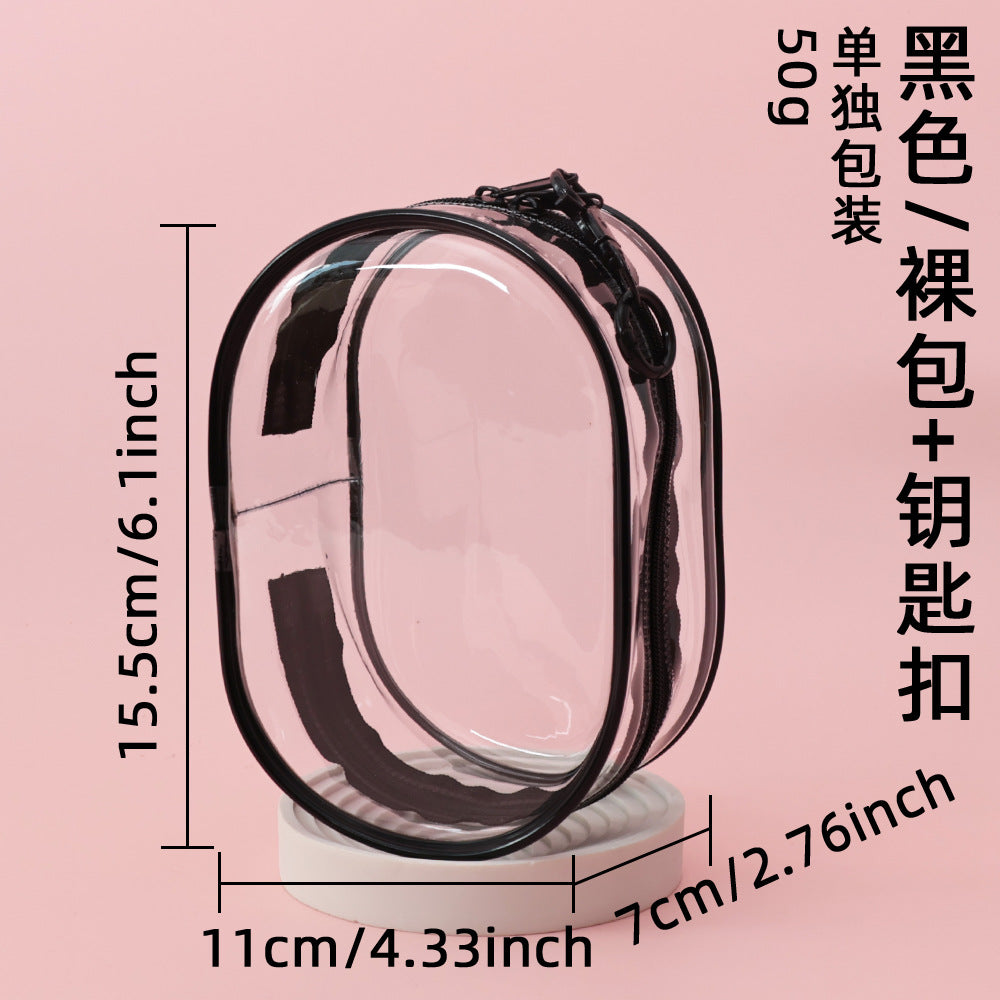 15cm Doll Display Bag - PVC Transparent Hand-Made Doll Outing Bag