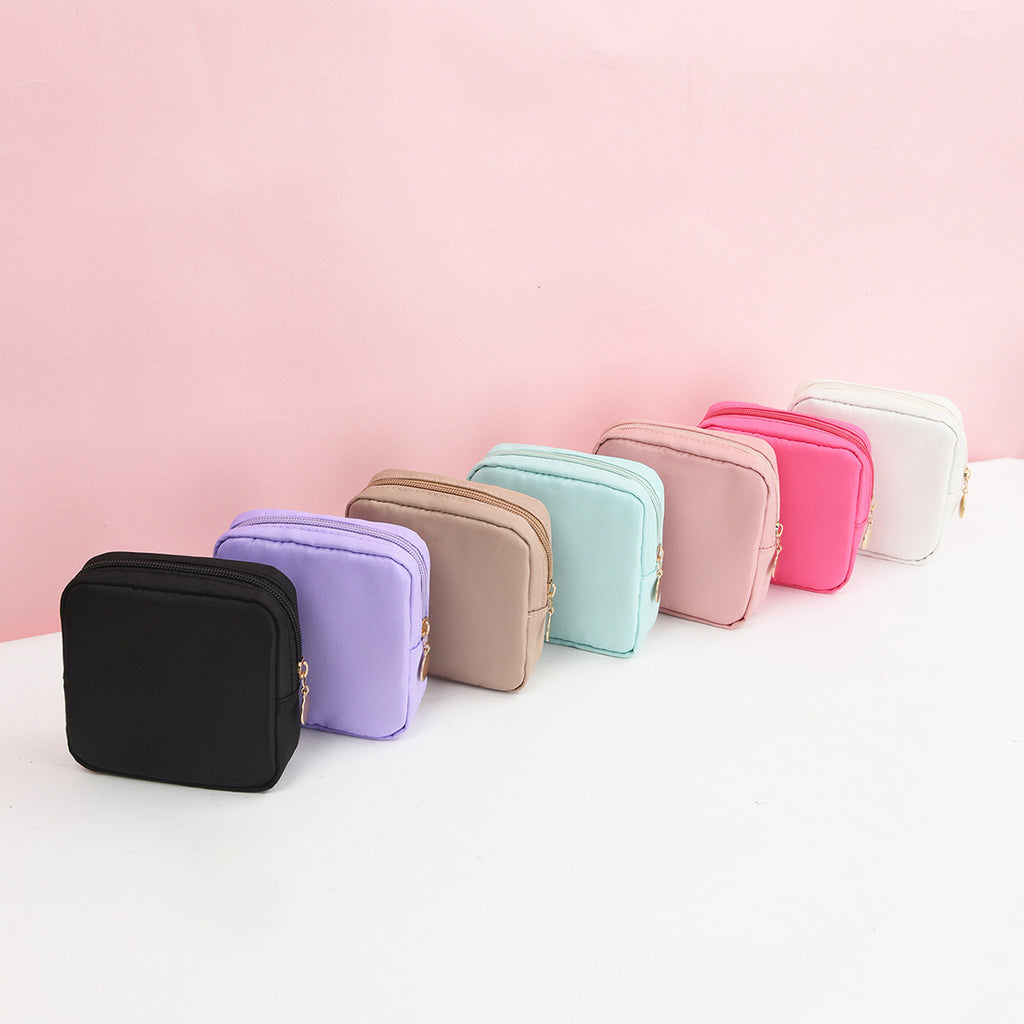 Cross-border Sanitary Napkin Storage Bag Auntie Napkin Carry-on Storage Bag Large Capacity Sanitary Napkin Monthly Small Bag Auntie Napkin Bag