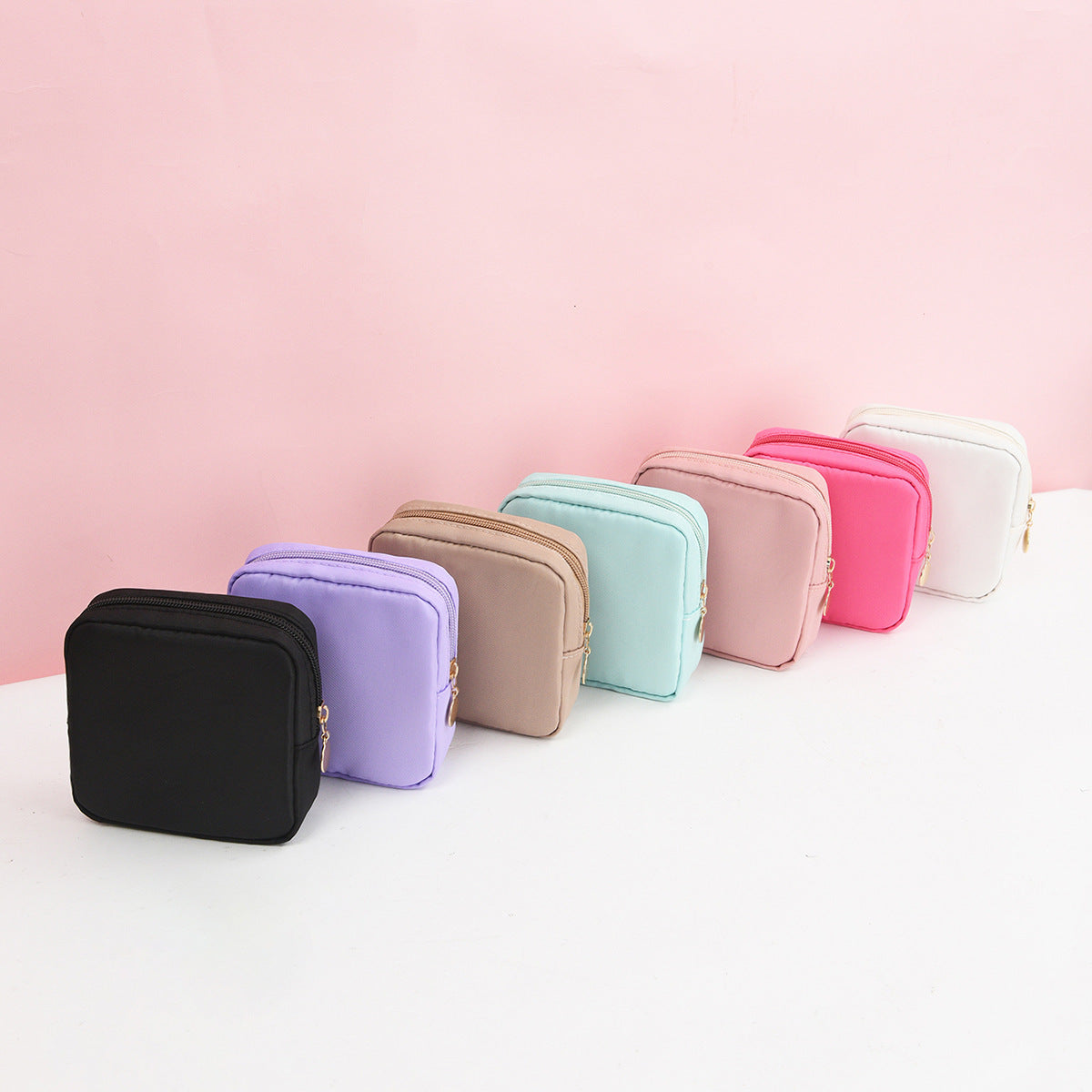 Cross-border Sanitary Napkin Storage Bag Auntie Napkin Carry-on Storage Bag Large Capacity Sanitary Napkin Monthly Small Bag Auntie Napkin Bag