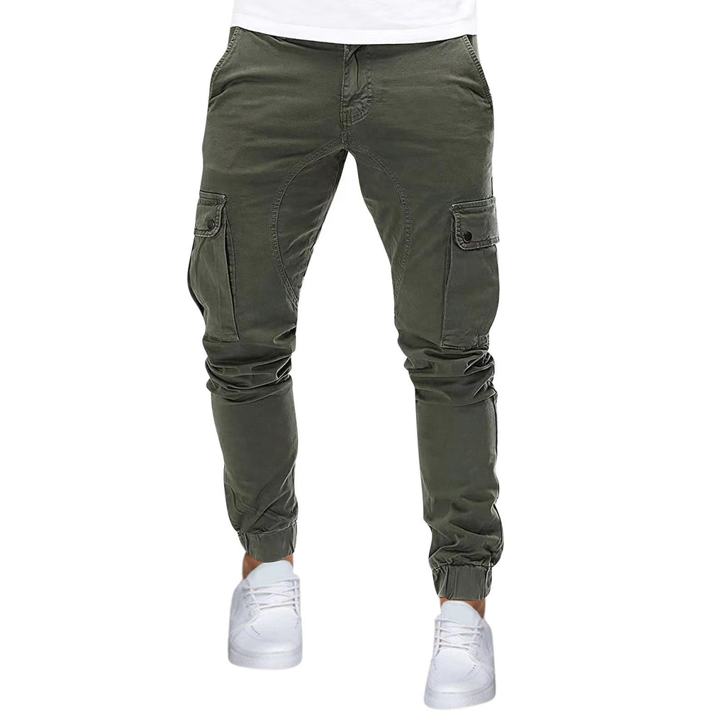 Autumn new men's pants ebay men's overalls Amazon wish AliExpress new overalls men's manufacturers straight