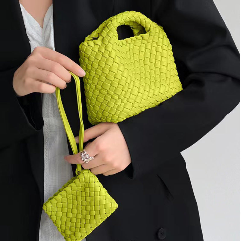 Cross-border Fashion Chain Bag Hand-woven Bag Women's Vegetable Basket Small Bag Han Feng Shoulder Bag Crossbody Bag