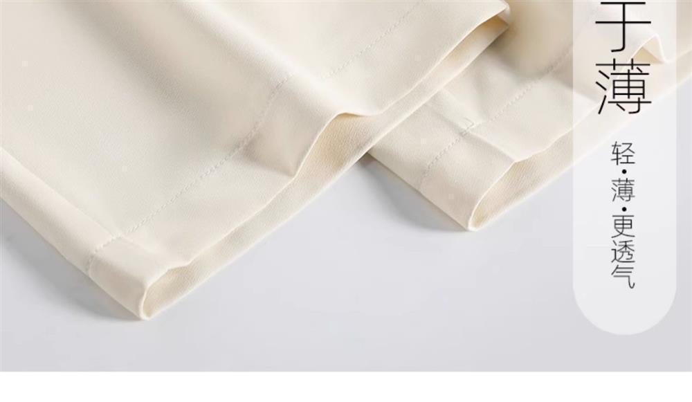 Ice Silk Thin Narrow Wide-Leg Suit Pants for Women, Summer Casual Pear-Shaped Body Slimming Drape Straight Sunscreen Pants