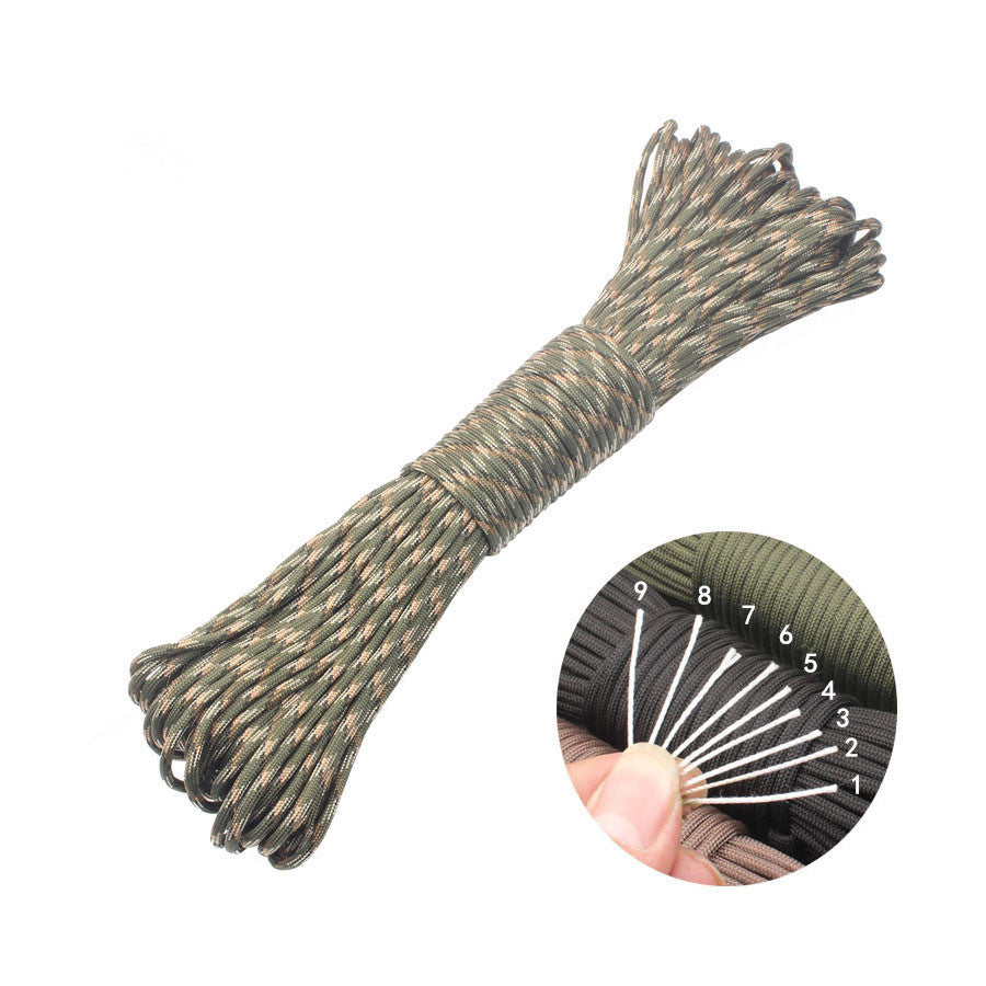 7-Core 4mm Paracord Survival Rope - Multifunctional Outdoor Utility