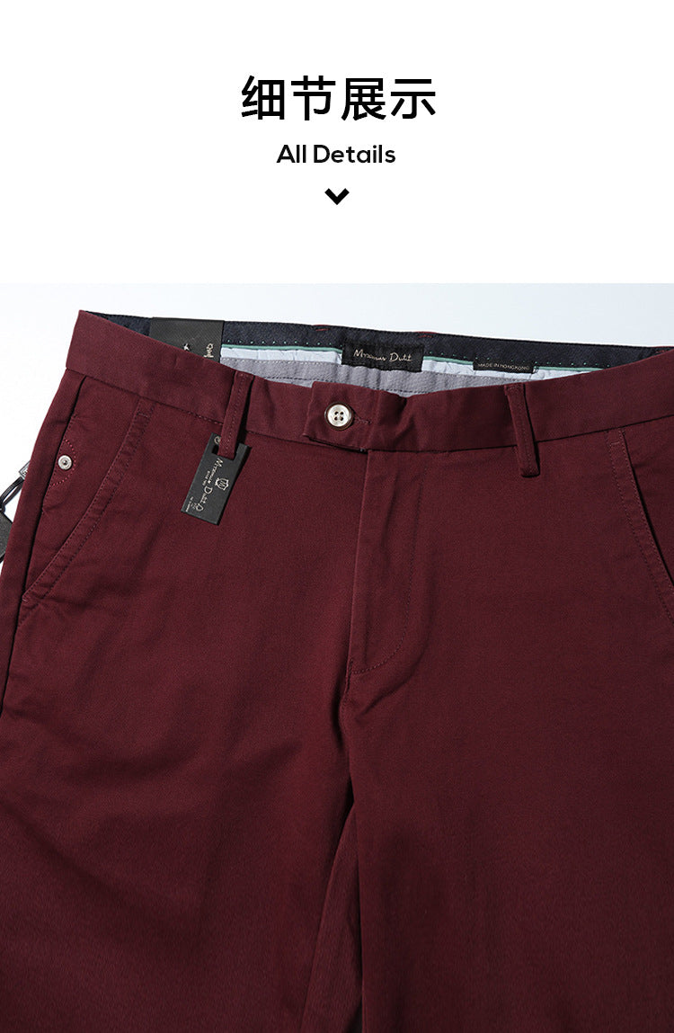 Discount Upgrade Md Men's Clothing Spring & Fall Modal Straight Pants Slim Trousers Men's Business Men's Casual Pants